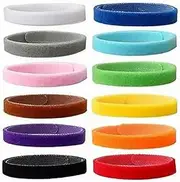 12 Colours Whelping ID Collar Bands Pet Puppy Kitten Identification Collar Tags, Adjustable, Soft Nylon, 10x350mm, Durable, Washable, Reusable
