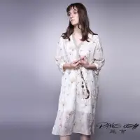 在飛比找momo購物網優惠-【PANGCHI 龐吉】休閒風天絲花卉繡花洋裝(212801