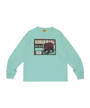 Human Made Graphic Long Sleeve T-Shirt XL,XXL green