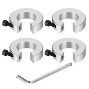 SBR25 Linear Rail Shaft Stop Collars with a Nickel Flat Head Wrench 4pcs