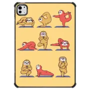 iPad Pro 11-inch (M4) iPad Impact Case Sloth Yoga