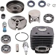 503 54 11-72 48mm Cylinder Piston Clutch Crank Bearing Kit 503541171 Fit for for Husq/Varna 261 262 262XP Chainsaw