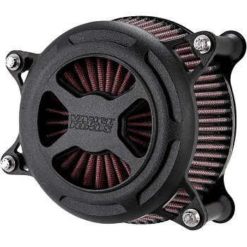 VANCE & HINES 1010-2794 42065 VO2 X Air Cleaner - Black Wrinkle
