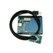 Mini PCIE to PCIe 1x Slot Adapter Mini PCIe to PCI express 1x Riser Card