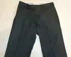 Ralph Lauren Size 34W 32L COMFORT FLEX PANT Charcoal New Mens Flat Front Pants