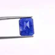 Natural Certified Blue Sapphire Gemstone Cut 4.50 Ct. Opaque Sparkling Stone