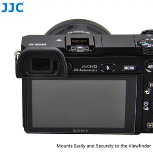 JJC FDA-EP10軟矽膠眼罩 索尼相機Sony A6000 A6100 A6300 NEX-7 NEX-6 等適用