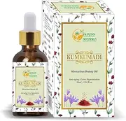 Kumkumadi Oil Pure Ayurveda Anti Aging Face Serum, Radiance Glow Serum for use as Face Oil and Face Moisturizer 26 Herbs 30 Ml