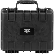 [Monoprice] Weatherproof/Shockproof Hard Case - Black IP67 Level dust and Water Protection up to 1 Meter Depth with Customizable Foam, 13" x 12" x 6
