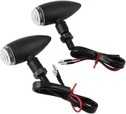 Indicators Flowing Turn Signal 12V Retro Bullet Motorcycle - Turn Signal Light Brake Indicator Tail Lights Running Lamp Universal for - Turn Signal Indicator