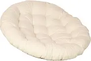 STARTIST Hanging Egg Chair Cushion Garden Chair Mat Comfortable Breathable Outdoor Chair Seat Cushion Swing Chair Pad for Porch Office, Beige