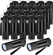 VIHOSE 20 Pcs Mini Flashlights Bulk, Bright Aluminum Handheld Flash Light