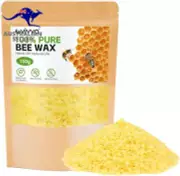 Beeswax Pellets (Yellow 200G), 100% Organic Beeswax, Beeswax for Candle Making,