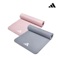 在飛比找momo購物網優惠-【adidas 愛迪達】輕量波紋瑜珈墊-8mm(兩色可選)