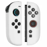 Protective Case for Switch 2 Joy Con Controllers,Soft Silicone Protector Cover Compatible with Switch 2 Joy-Cons,White