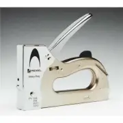 2 x Rexel 2101209 Mercury Chrome Heavy Duty Tacker Stapler Adjustable Power