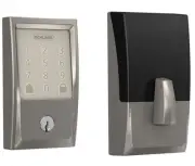 Schlage BE489WB CEN Satin Nickel Encode WiFi Enabled Electronic Keypad Deadbolt