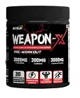 NutriJa Weapon-X Pre-Workout Powder 21 Active Ingredients 60 Servings Orange