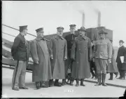 Lieutenant Waller Colonel Waller General Barnett Lieutenant Po- 1914 Old Photo