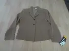 Women's Briggs Sz 8 NWT Light Brown/Tan Business Jacket
