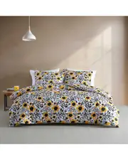 Marimekko 200 Thread Count Mykero 100% Cotton Percale Comforter Set