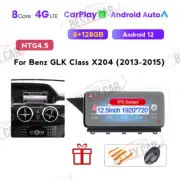 12.5" Android 12 CARPLAY Car Radio Stereo for Mercedes Benz GLK X204 2013-2015