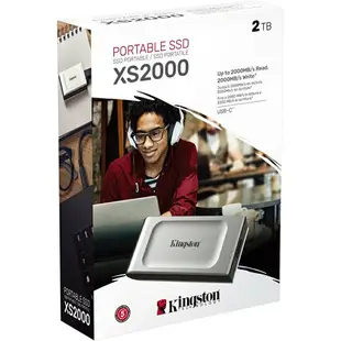 【含稅公司貨】金士頓Kingston SXS2000 4TB 2TB 1TB 外接式SSD 行動固態硬碟 XS2000