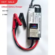 DC3-15V 2-100A Adjustable Iron Phosphate Ternary Lithium Battery Charger