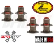 Harley Davidson Kibblewhite RED Viton Valve Stem Seals M8 8 Pack OEM# 18100044