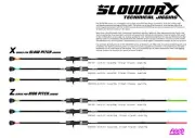Feed Rod Baitcast Slow Worx SWB-54ZZZ (0397)