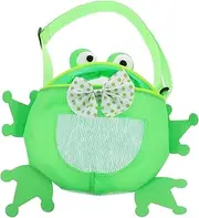 ERINGOGO Djustable Straps Beach Mesh and Girls Beach Toy Storage Bath Toy Organizer Shell Bag