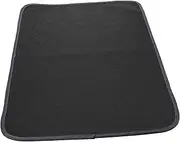 BCOATH Washable Dog Pee Pads Slip Pet Urine Mat for Cage and Crate Reusable Dog Urine Cushion Deep Grey High Absorption for and Comfortable Pet Space