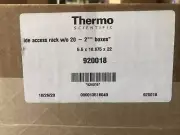 Thermo Scientific 920018 Adjustable Side Access Freezer Rack - Holds 20 Boxes 2”