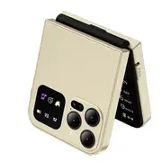 A50 Pro Flip Phone - Dual SIM 2.4" Screen w/Auto Call Rec Gold
