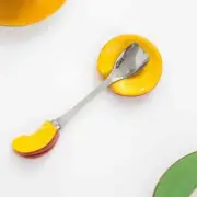 NEW Vintage 90s Sagaform Peach Marmalade Jam Spoon Rest