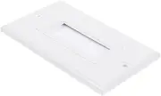 OSALADI Wall Plate Covers for Cable Management Brush Plate Wall Outlet Cover Pass Through for Low Voltage Wires