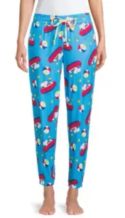 Soft Lounge Sleep Jogger Pants with Pockets Plus Size 3X PEANUTS Snoopy