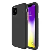 For iPhone 11 Case Armour Shockproof Strong Protective Light Slim Cover, Black