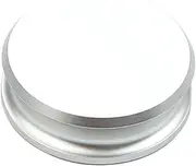 KONTONTY Vinyl Turntable Balanced Disc Stabilizer Metal Weight Stabilizer for Vibration Reduction Includes Spirit Level