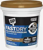 DAP Fast Dry Premium Spackling 473ml – Quick-Drying, Smooth Finish, Ideal for Filling Cracks & Holes