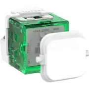 Clipsal Pro Series, momentary switch, 40M, 1 or 2 way, 10 A, White - P40MBPR-XW