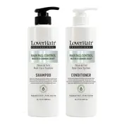 Combo Pack -LoverHair Professional Hair Fall Control Shampoo & Conditioner 600ml -Biotin & Ginseng