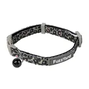 FuzzYard Breakaway Savana Cat Collar Grey 20-30cm