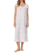 Eileen West Printed Knit Nightgown