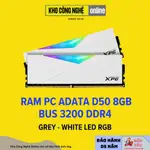 ADATA RAM DDR4 XPG SPECTRIX RGB 8GB 總線 3200HZ / 3600HZ - 正品