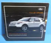 11 2011 Ford Explorer Facts/Fuctions/Features owners manual reference DVD NEW