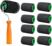 Paint Roller Set | Roller Paint Brush Wall Painting Kit - Applicator Tool Set, Hand Tools Painting Supplies for Professional Use & Home Owners