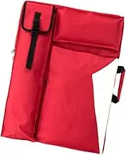 Art Bag for Drawing Kit Drawing Board Package Oxford Cloth Picture Bag Artist Backpack for Painting Brushes Pencils Palette, Red