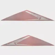 Chaparral Boat Window Graphic Decals 14.01226 | 284 Xtreme Red (2PC)