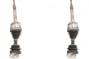 Front PAIR TrakMotive CV Axle Shaft for 1994-1995 Honda Passport (35263)